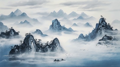 水墨山水