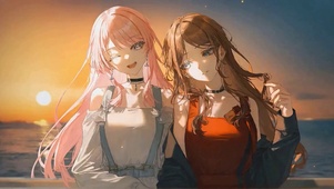 两个女孩