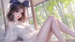 居家休闲长腿灰原哀