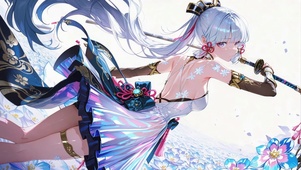 神里绫华 二次元和风美少女