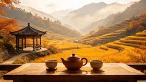 秋天梯田