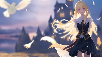 少女旅行中