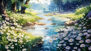 唯美解压风景壁纸