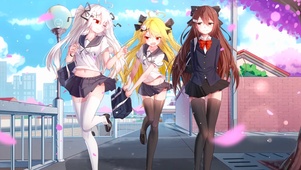 高中女生