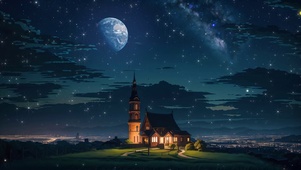 唯美月夜