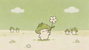 可爱小蘑菇
