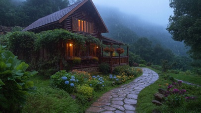 雨天山居小屋
