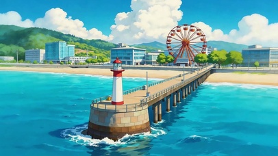 晴日海岸
