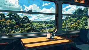 列车风景