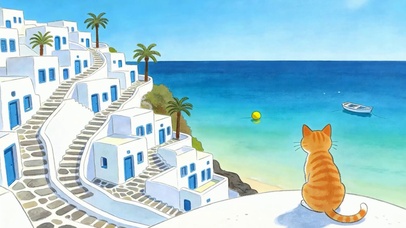 海边猫咪
