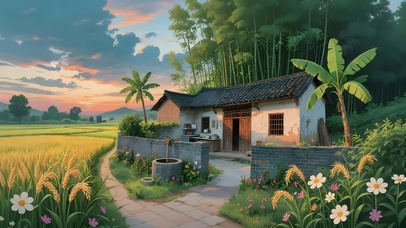 唯美乡村丰收季