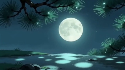 夜很美