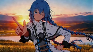 原野上的少女