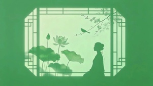 一窗荷影，半生清欢，国风治愈