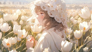 郁金香女孩