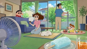 蜡笔小新一家悠闲日常