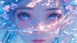 眼睛里藏着星光