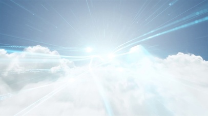 蓝天白云海纳百川美丽中国励志