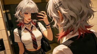 可爱女孩