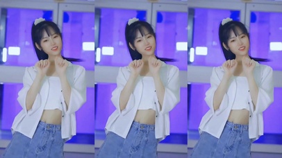 动感小女孩甜妹可人