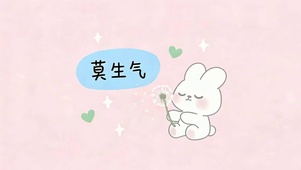 莫生气