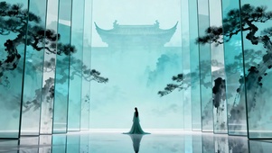 水墨风格 雅致壁纸