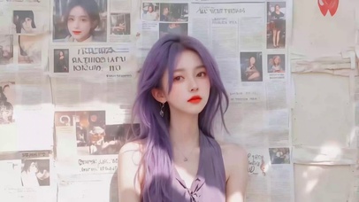 治愈洒脱慵懒小仙女