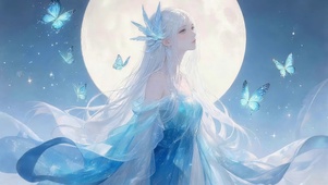 月光蝴蝶女孩