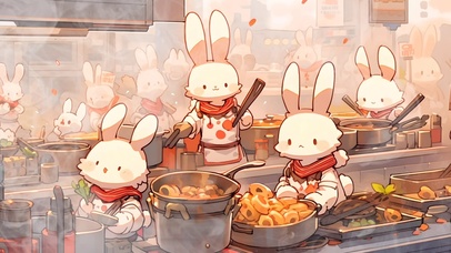 4K 兔子厨房