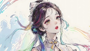 美少女曼眉