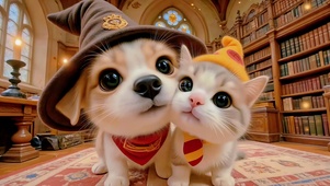 魔法小猫小狗