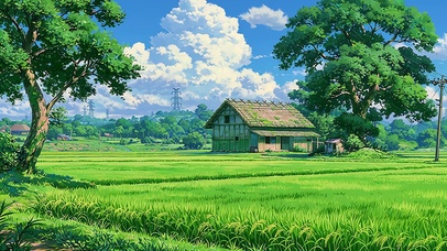 绿色田野4K
