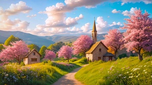 高山花草小屋