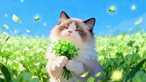 草丛猫咪