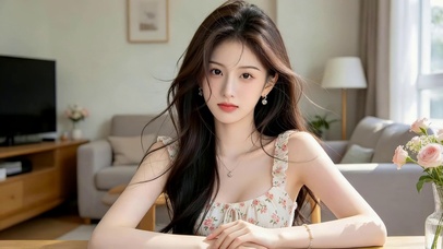 清纯可爱女孩