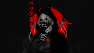 红色武士 日系少年
