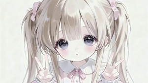 软萌双马尾萝莉