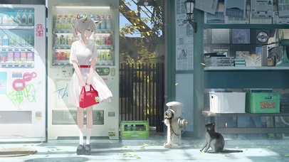 凯尔希美少女-早晨