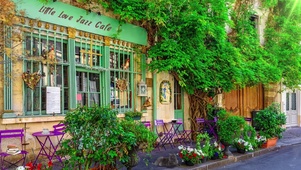 巴黎小镇咖啡厅