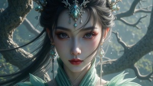 气质古风少女