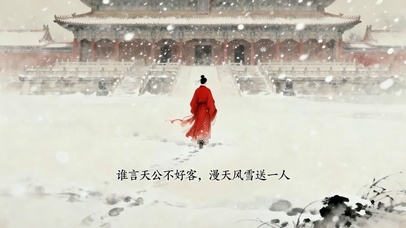 红衣踏寒来