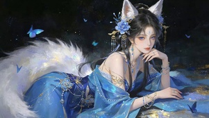 霜尾蓝姝