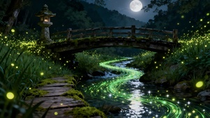萤光小河