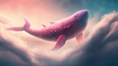 粉鲸鱼