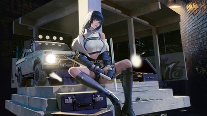 动漫美少女