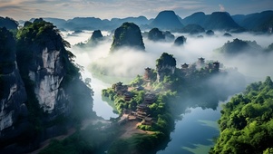 山间
