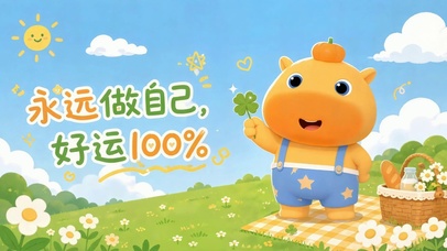 永远做自己 好运100%
