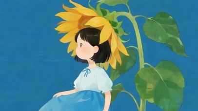 向日葵女孩