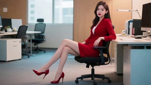 办公室气质美女文秘4
