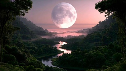 山川河流星球